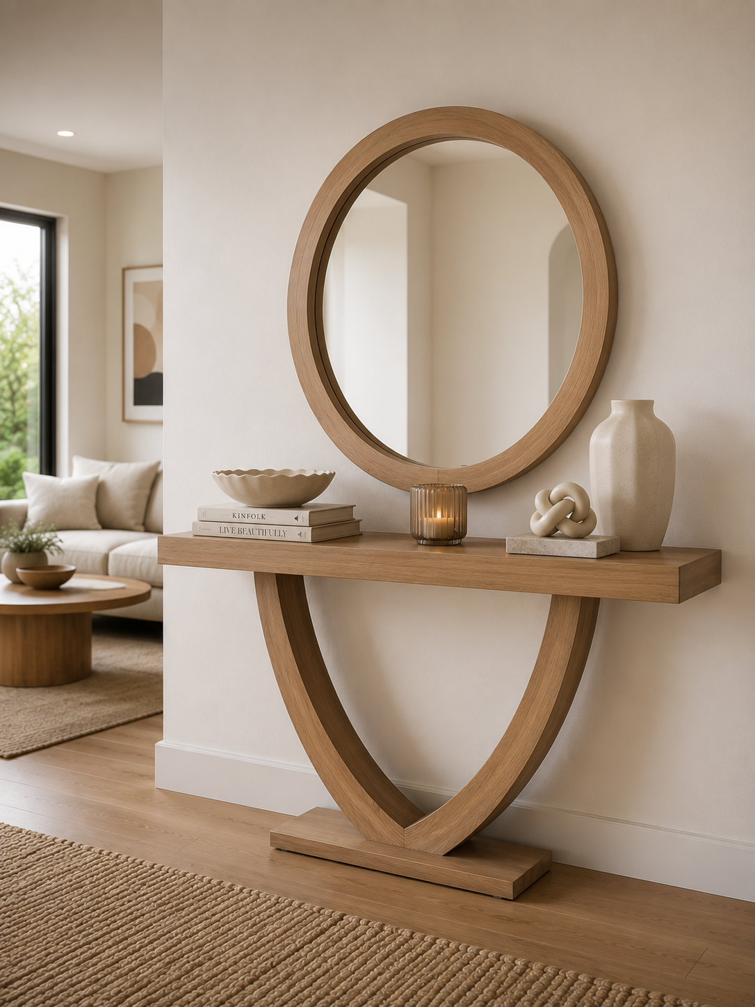 The Halo Doorway Console Table
