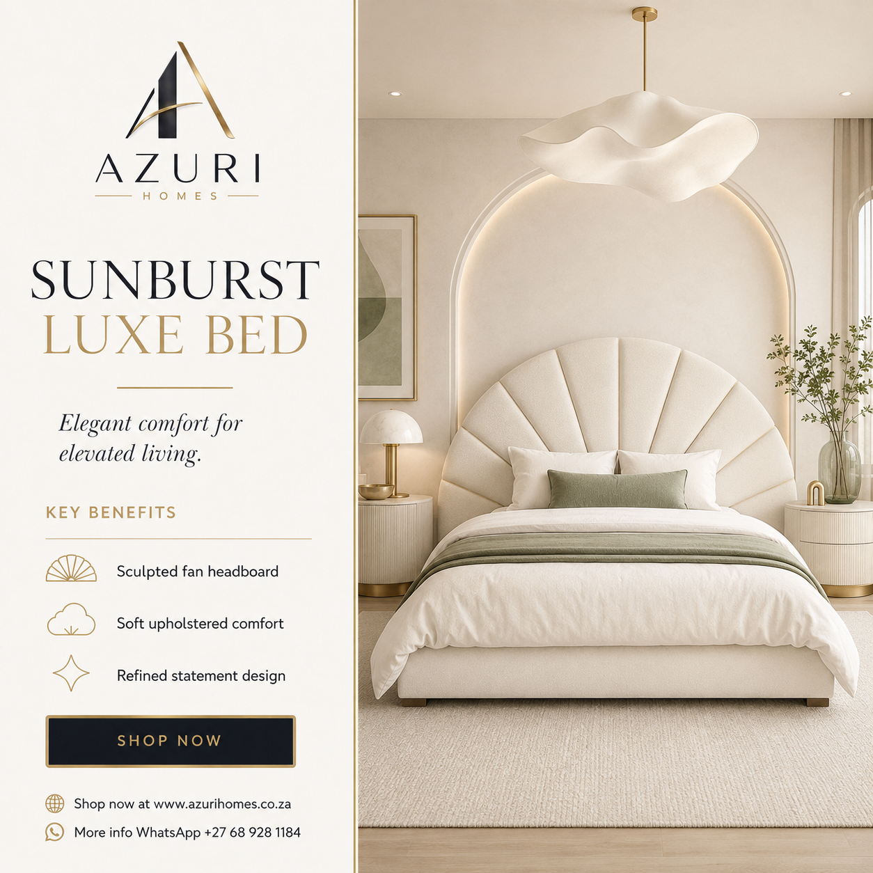 Sunburst Luxe Bed