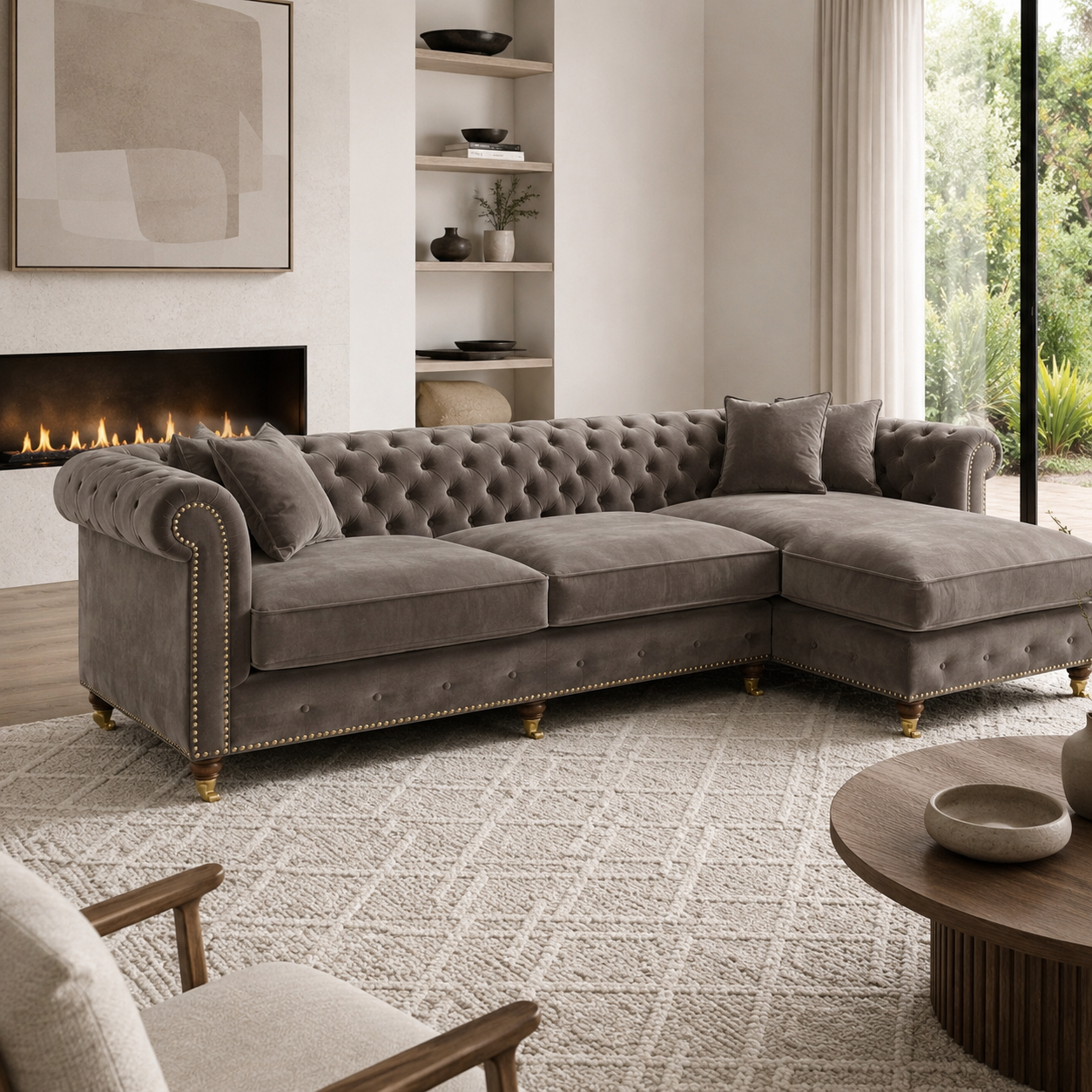 Chesterfield Corner couch