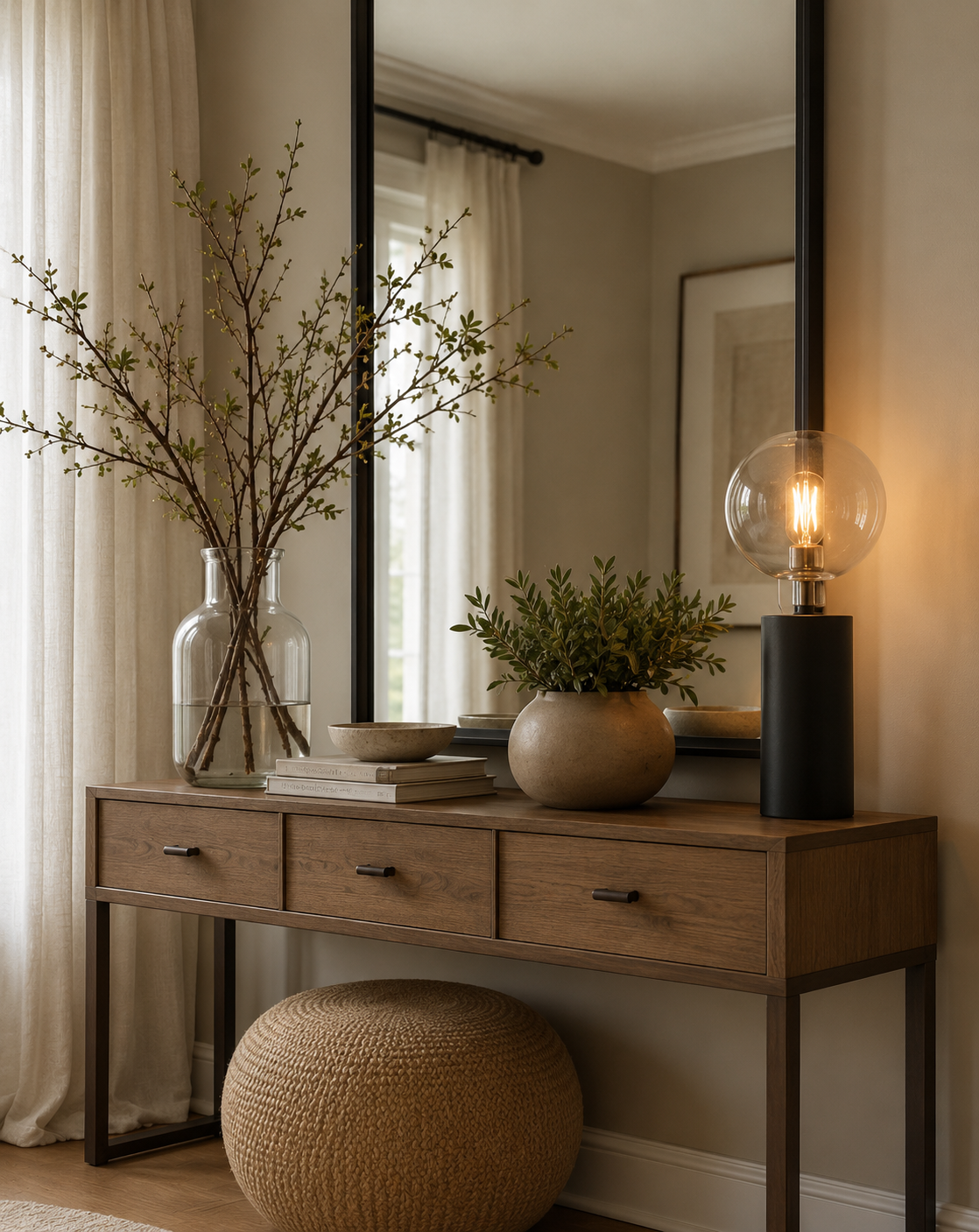 The Linden Doorway Console Table