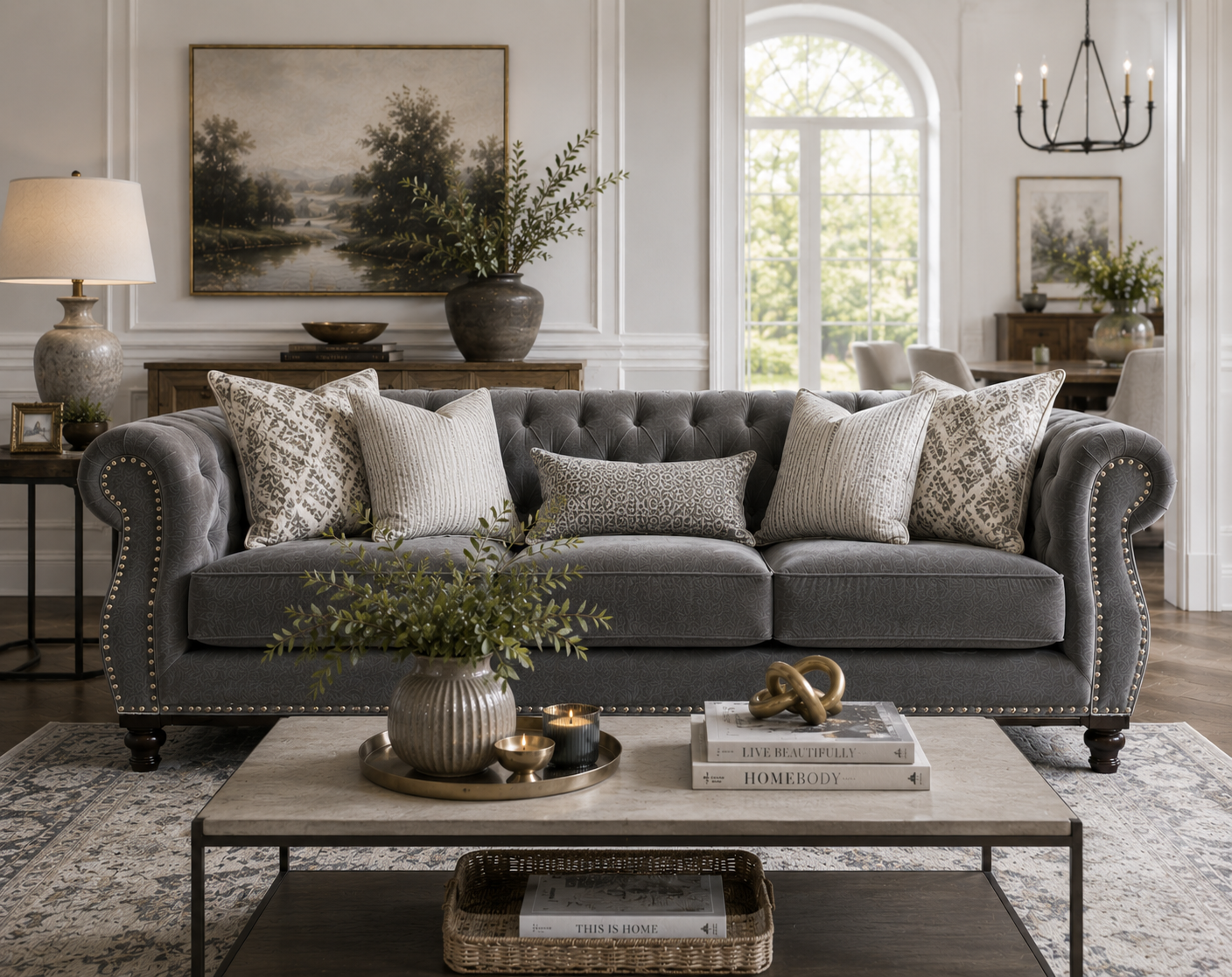 The Ambassador Chesterfield Sofa