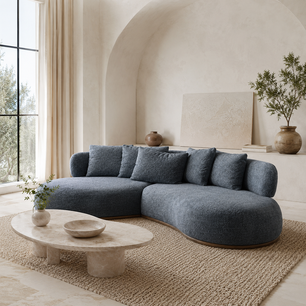 Curved Modula Sofa