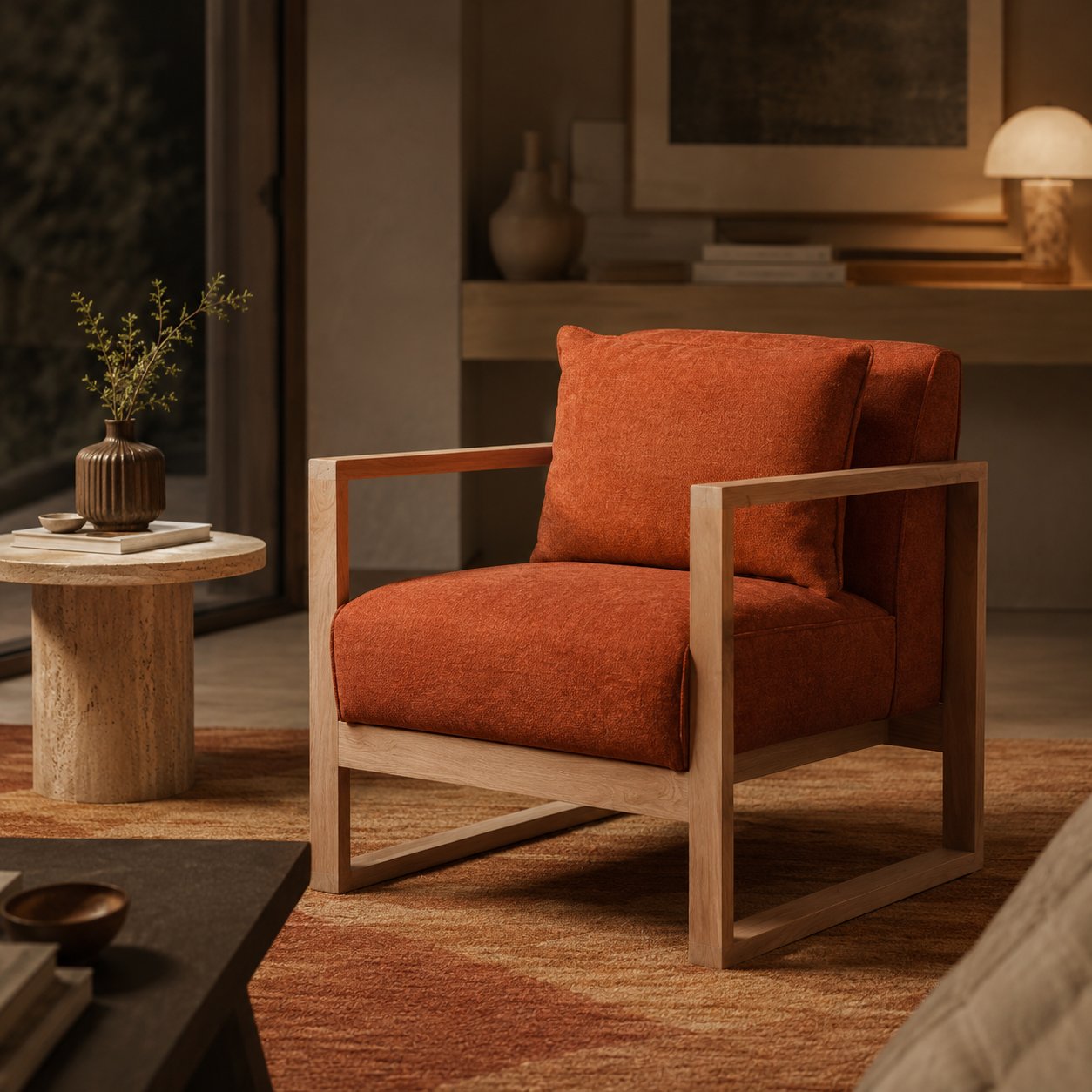 Alexa Modern Lounge Chair
