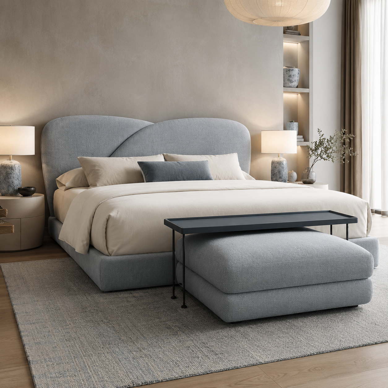 Vero Sculpted Luxe Bed