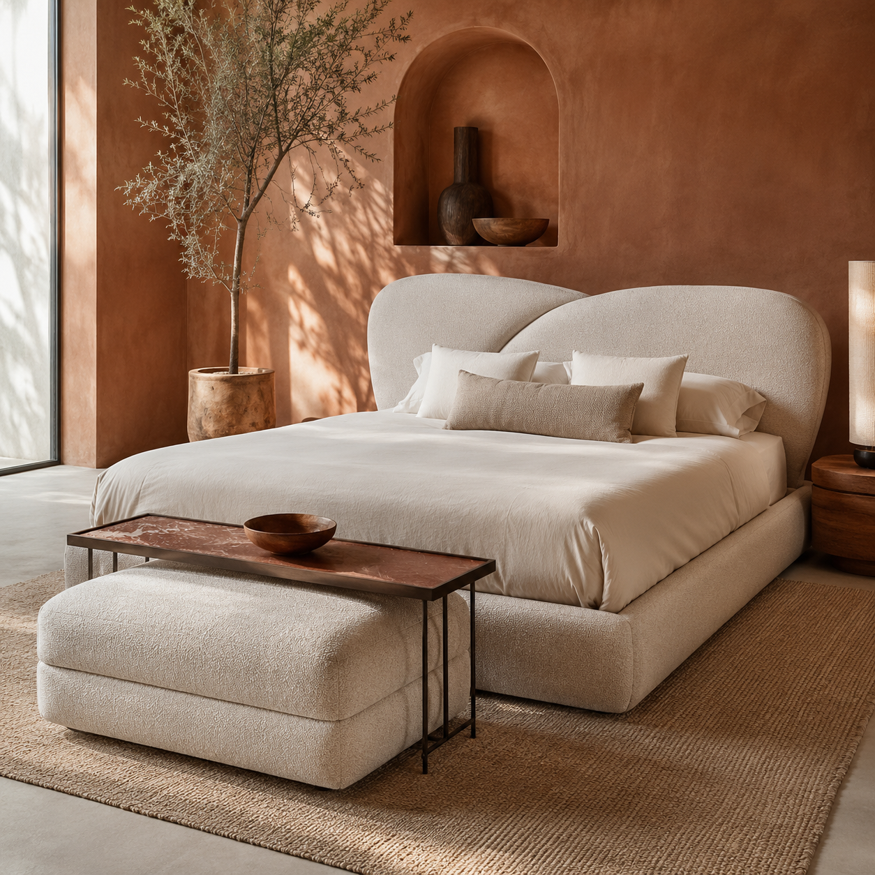 Vero Sculpted Luxe Bed