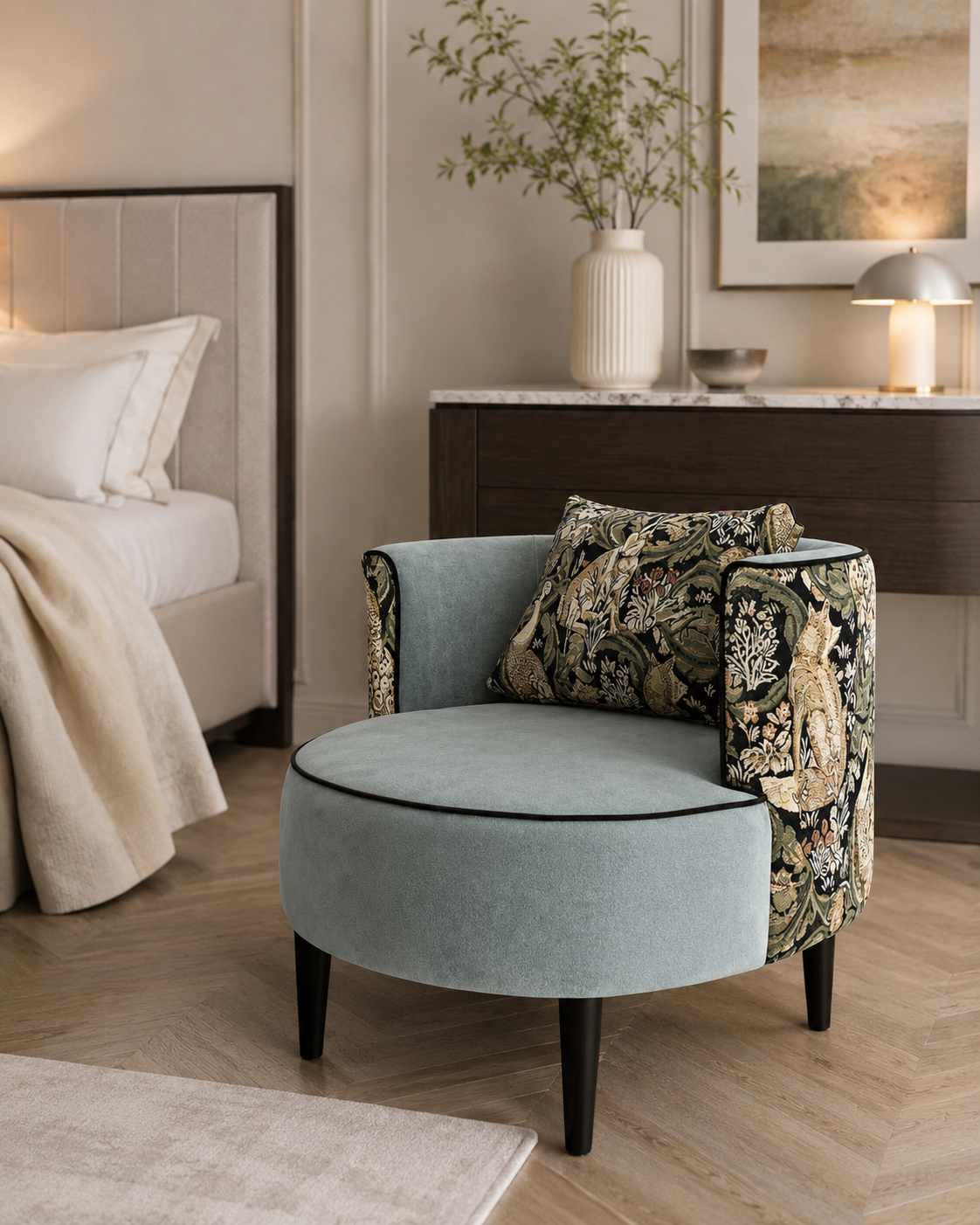 Botanical Accent Chair