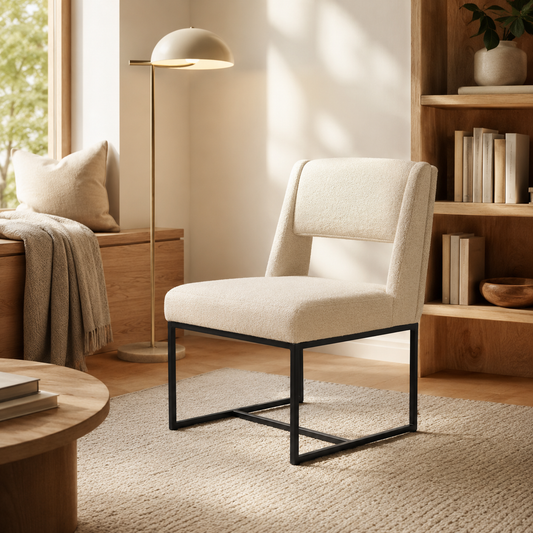 Amiri sculpted accent chair
