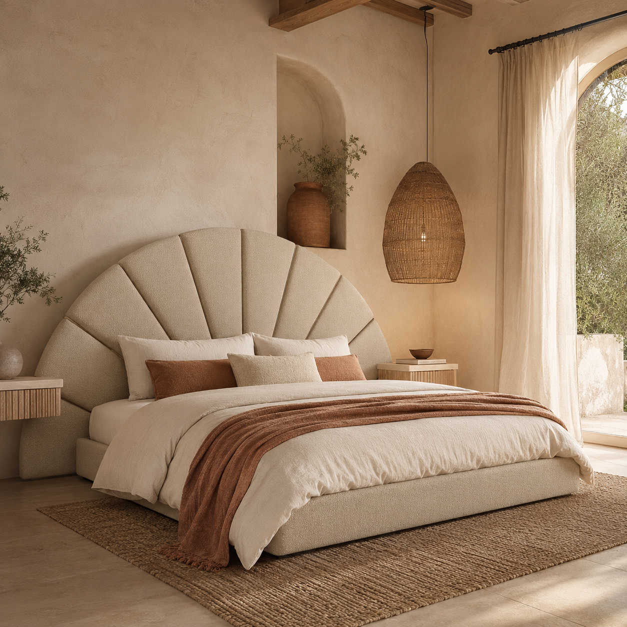 Sunburst Luxe Bed