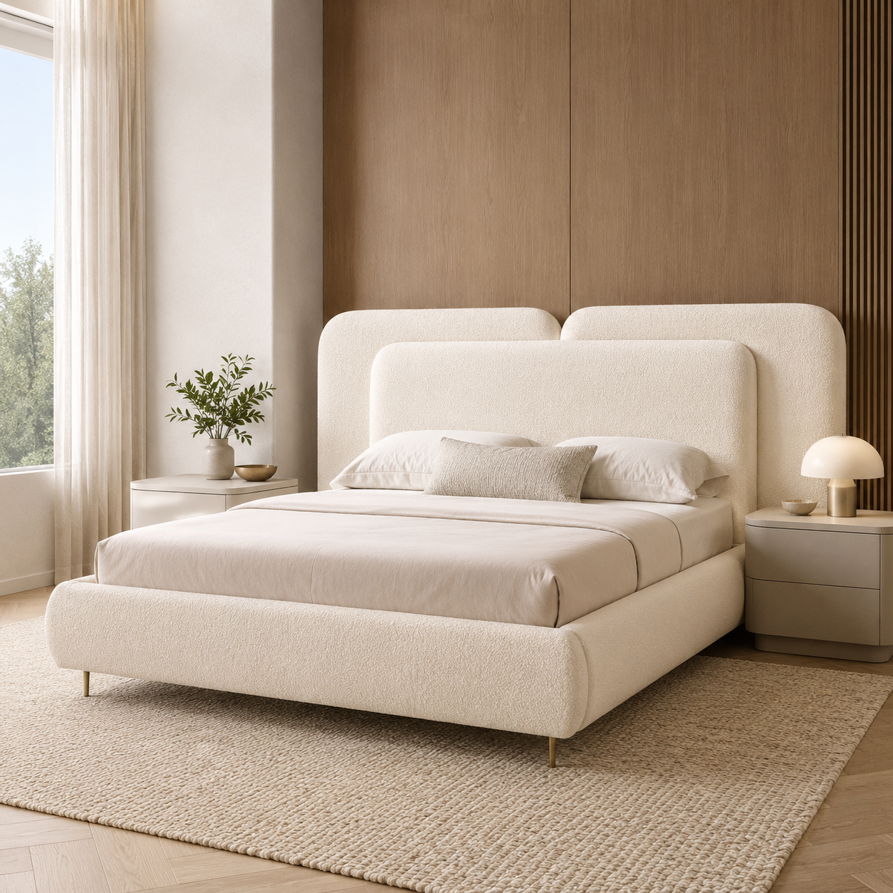Luna Layered luxe bed