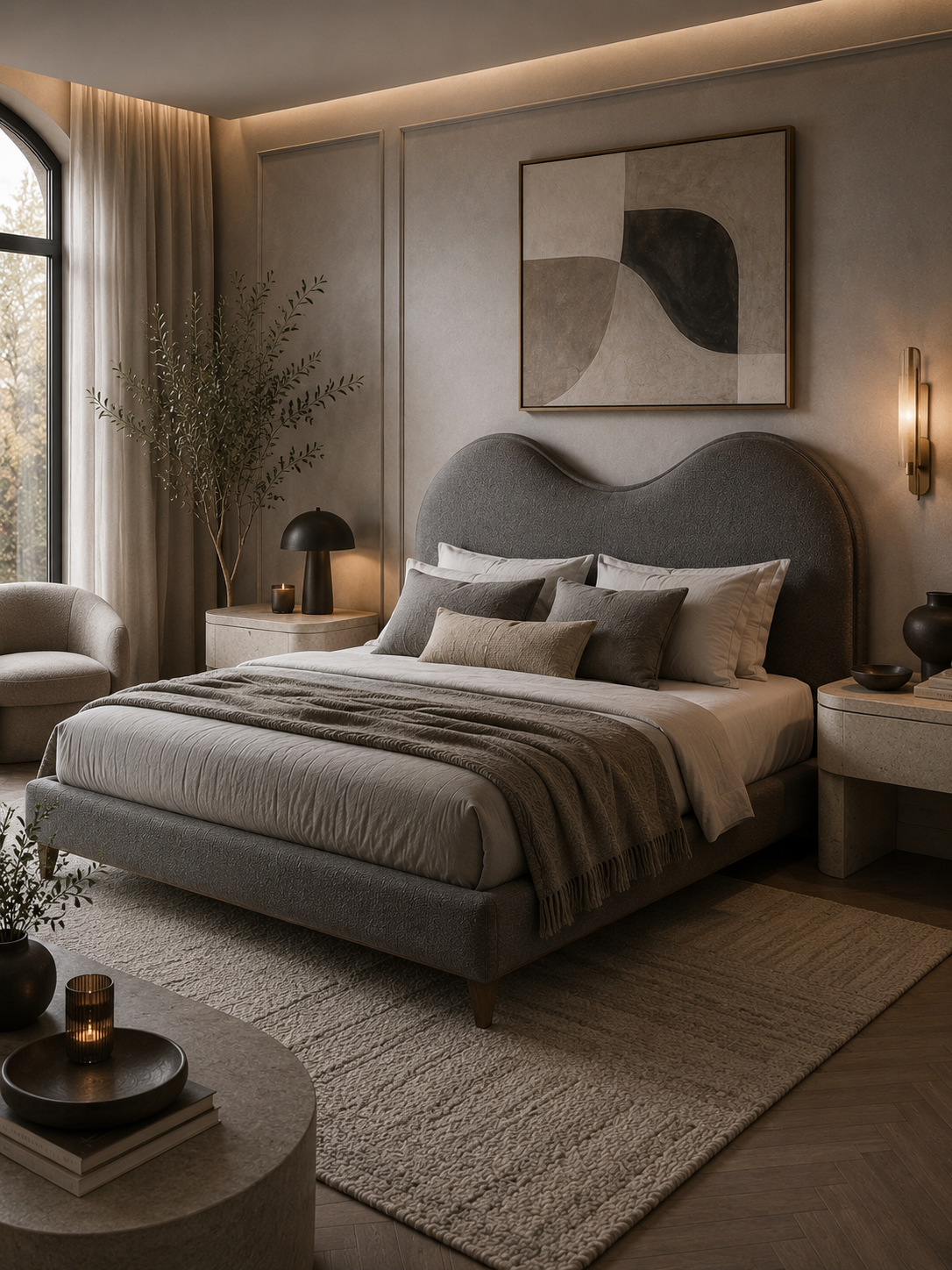 Bella Curve Bed