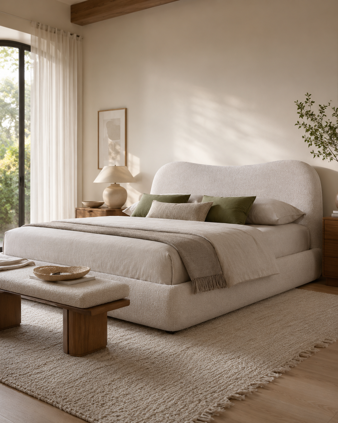 Aliyah Sculpted bed