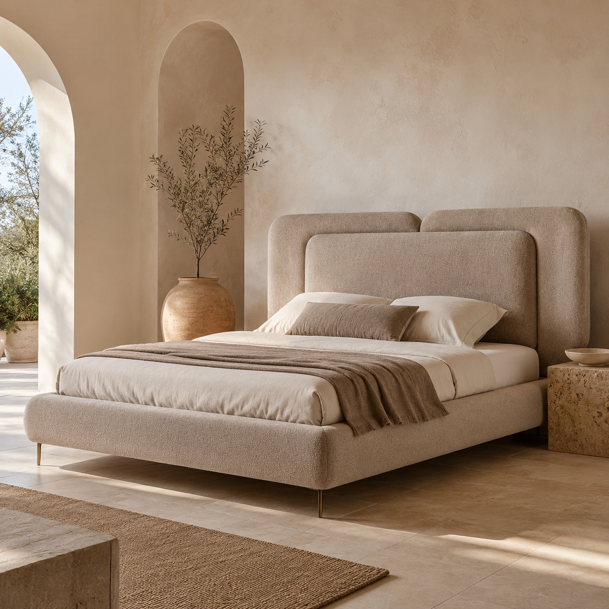 Luna Layered luxe bed